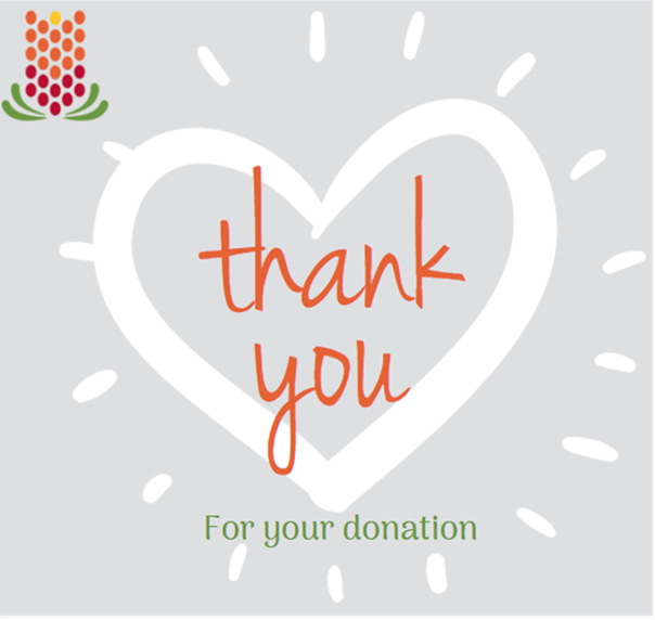 donation thank you clipart